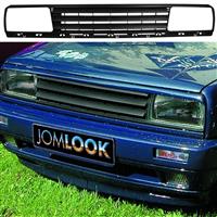 Grill, JOM, VW Jetta 2 (3 bars), badgeless, black, approved