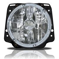 Scheinwerfer, AE-Design, VW Golf II H4, Klarglas / Chrom