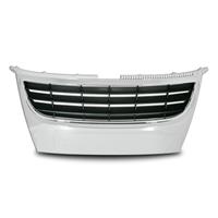 Calandre JOM, VW Touran 2 12/06-09, sans sigle, noir/chrome