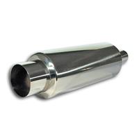 PowerFlow Edelstahl - Schalld�mpfer runder K�rper, 152 x 368, 580mm