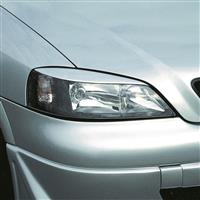 Headlight brows, JOM, Opel Astra G 98-, with approval