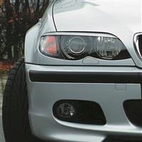 Headlight brows, JOM, BMW E46 sedan facelift 09.01-, with approval