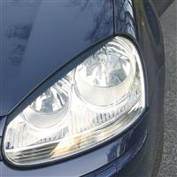 Headlight brows, JOM, VW Golf 5, with approval