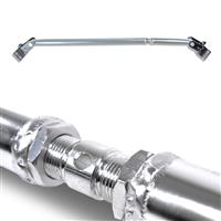 Strut Tower Braces, Alu, Universal rear adjustable 820-960mm