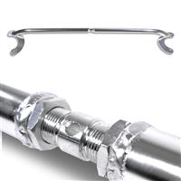 Domstrebe, Alu, Peugeot 206 1.6 XS/2.0 HDi, verstellbar