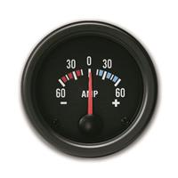 Zusatzinstrument YoungTimer, Amperemeter (60A), schwarz �52mm