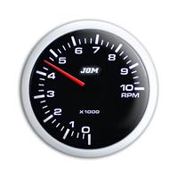 Zusatzinstrument, Noir, Drehzahlmesser, 0~10.000RPM, schwarz,  mit wei�er LED Skala, dimmbar,  �52mm