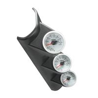 Instrumenten Tr�ger, A-S�ule, dreifach, runde Auflageform, schwarz