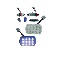 Innenraum Leuchte mit 12 LED`s, 5 verschiedene Adapter, 12V, Blau
