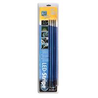 1 Satz (2 x 50cm) LED-Strips, wei�, 36 LEDs, super hell und hoch flexibel mit 3M Selbstkleber, 12V, mit Adapter