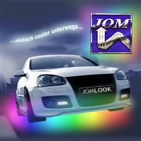 Benzi LED flexibile, UnderCar, multicolor, cu telecomanda radio, diferite functii reglabile