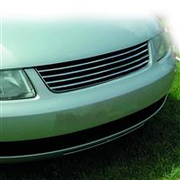 Calandre JOM premium, VW Passat 3B 96-00, sans sigle, noir/chrome