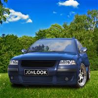 Grill, JOM, VW Passat 3BG 00-, badgeless, black (approved)
