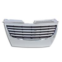 Grill, JOM premium, VW Passat 3C 04.05-, chromed rib edges, badgeless