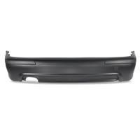 Bumper, JOM, rear, BMW E39 without PDC, 96-03, with covers, fits only to single muffler, fits to 5111950JOM