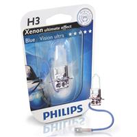 H3 12V 55W Gl�hlampe, Philips Blue Vision 4000�K