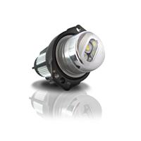Umr�stkit Halogen auf LED f�r Standlichtringe Wei� 3W 8-30V f�r E90, E91, 05-08 BMW 3er