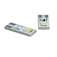 Ampoules canbus, 2 SMD LED, T10, blanc, DC 12V / 3.5W, 2 pi�ces
