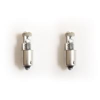 Canbus bulbs, white, 1 SMD, BA9s, DC12V/3.5W, opposite pins, 2 pieces