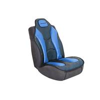 Autositzkissen, Dunlop, carbon, blau