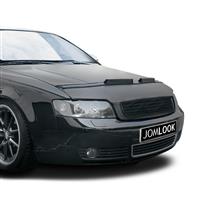 Car bra, bonnet protection for Audi A4 8E (02-04), artificial leather, black