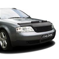 Car bra, bonnet protection for Audi A6 (98-04), artificial leather, black
