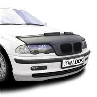 Car bra, bonnet protection for BMW E46 sedan (98-01), artificial leather, black