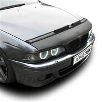 Car bra, bonnet protection for BMW E39 (96-03), artificial leather, black