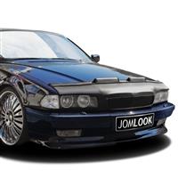 Car bra, bonnet protection for BMW E38 (92-98), artificial leather, black