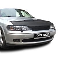 Car bra, bonnet protection for Opel Vectra B (96-99), artificial leather, black
