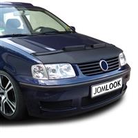 Bra de capot pour VW Polo 6N2 (00-01), simili cuir, noir