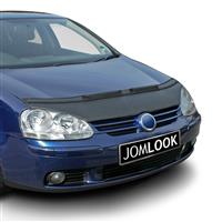 Bra de capot pour VW Golf 5 (04-08), simili cuir, noir