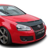 Bra de capot pour VW Golf 5 GTI (04-08), simili cuir, noir