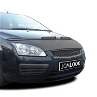 Car bra, bonnet protection for Ford Focus (05-07) artificial leather, black