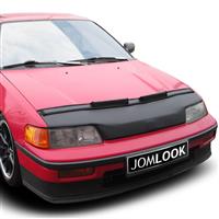 Bra de capot pour Honda CRX (90-92) simili cuir noir