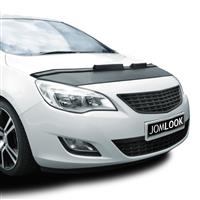 Car bra, bonnet protection, Opel Astra J (09-), artificial leather, black