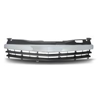 Grill, JOM premium, Opel Astra H 3 doors GTC 05-, badgeless, black and one chromed rib