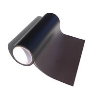 Universelle Stylingfolie, translucent schwarz-matt, selbstklebend- hochelastisch, 0,30 x 10 m