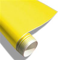 Stylingfolie Gelb Matt, 152 x 200 cm, geeignet f�r Innen u. Au�en, Selbstklebend, PVC