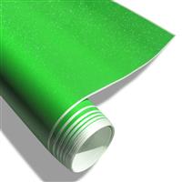 Stylingfolie Diamant Gr�n Glitzer, 152 x 200 cm, geeignet f�r Innen u. Au�en, Selbstklebend, PVC