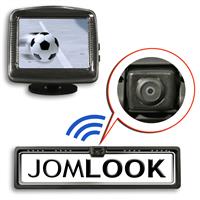 Rear-view camera, wireless, system with colour screen 3.5