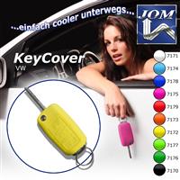 Capuchon de cl�, jaune, pour VW Polo, Fox, Passat 3B/3BG, Tiguan, Touareg, Touran, Multivan, Sharan, Caddy, Golf, EOS, Scirocco, Beetle, Jetta, Bora, Skoda Superb, Octavia, Fabia, Seat Ibiza, Leon, Altea, Alhambra, silicone