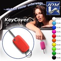 Capuchon de cl�, rouge, pour VW Polo, Fox, Passat 3B/3BG, Tiguan, Touareg, Touran, Multivan, Sharan, Caddy, Golf, EOS, Scirocco, Beetle, Jetta, Bora, Skoda Superb, Octavia, Fabia, Seat Ibiza, Leon, Altea, Alhambra, silicone