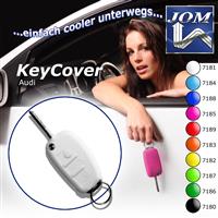 Capuchon de cl�, blanc, pour Audi A1 10-, A3 05-, A4 04-, A4 Cabrio 06-, A6 04-, Q7 05-, TT 06-, R8 07-, silicone