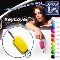 Capuchon de cl�, jaune, pour Audi A1 10-, A3 05-, A4 04-, A4 Cabrio 06-, A6 04-, Q7 05-, TT 06-, R8 07-, silicone