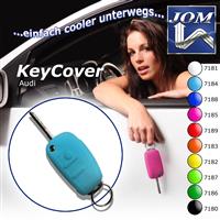 Capuchon de cl�, bleu clair, pour Audi A1 10-, A3 05-, A4 04-, A4 Cabrio 06-, A6 04-, Q7 05-, TT 06-, R8 07-, silicone