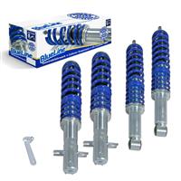 JOM BlueLine Gewindefahrwerk VW Golf 1/ Jetta 1, 74-8.83/ Cabiro 9.79-6.93 (155), Scirocco I + II (53/B), Gewinde/Gewinde