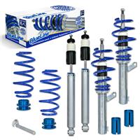 Coilover suspension kit, JOM BlueLine, VW Golf VI 1.4/ TSi/ 1.6/ 2.0/ 2.0T/ DSG/ 1.9TDi � 50/55 mm!! except Quattro, thread/spring