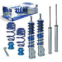 JOM BlueLine Gewindefahrwerk VW Lupo 1.0/ 1.4/ 16V/ 1.6GTi/ 1.4TDi/ 1.7SDi (6X), 99-, Gewinde/ Feder