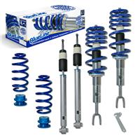 Kit combin� filet�, JOM BlueLine, Audi A4 (8e) Quattro 1.8T/ 3.0/ 1.9TDI/ 2.5TDI sans r�glage de niveau/ Sport, filetage/ressort